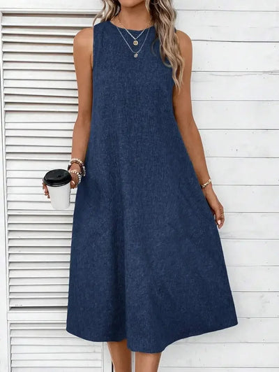 Lena | Entspannte Leinen-Hängelocke für den Frühling