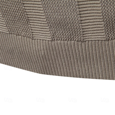 Klassisches Möwenkragen Polohemd