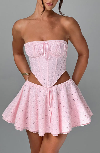 Blush Winnie Mini Skirt