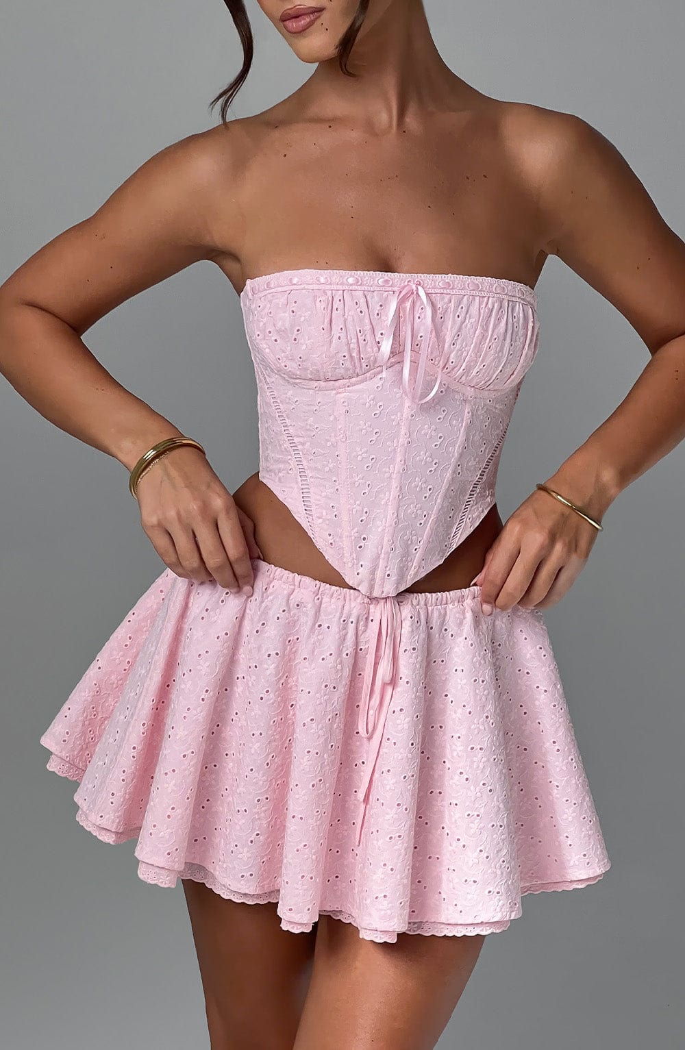 Blush Winnie Mini Skirt
