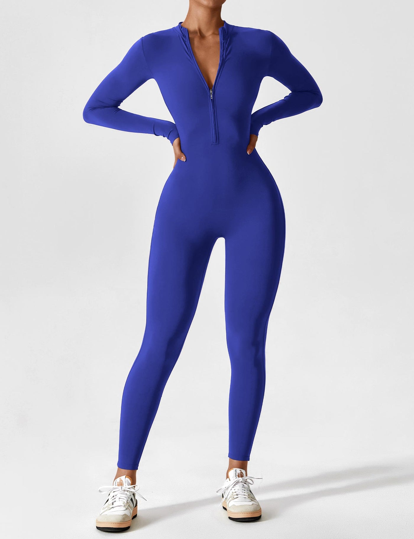 Lina | Nahtloser Full-Zip Bodysuit