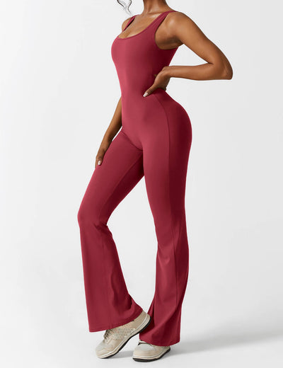 Sienna | Rückenfreier Flare-Jumpsuit