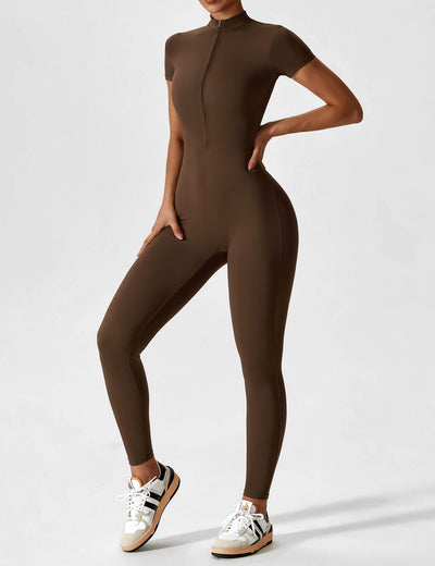 Lina | Nahtloser Full-Zip Bodysuit