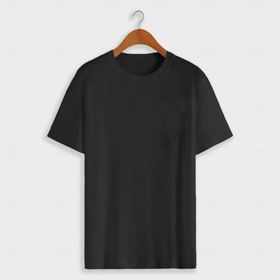 Minimalistisches einfarbiges T-Shirt